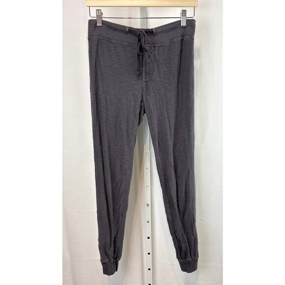 JAMES PERSE Standard  0 XS Thermal Sweatpant Cotton Jogger Lounge Pants Purple - Picture 1 of 9